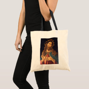 Christ Crowned with Thorns by Sandro Botticelli Tote Bag
