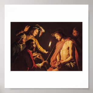 Christ Crowned with Thorns c. 1633-1639 Poster