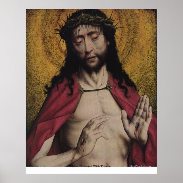 Christ Crowned With Thorns Poster (Front)