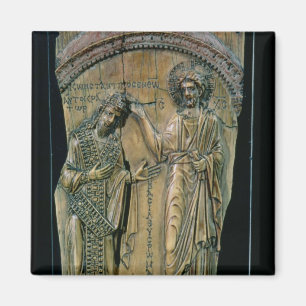 Christ Crowning the Emperor Constantine VII Magnet