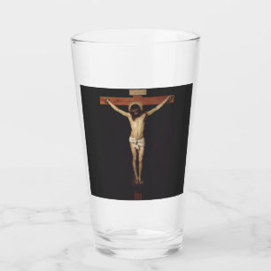 Christ Crucified by Diego Velazquez  Glass