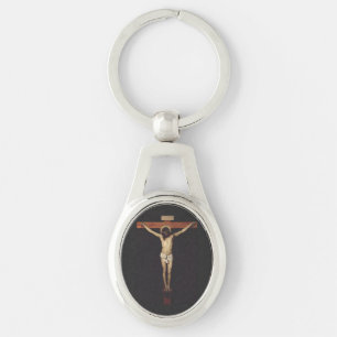 Christ Crucified by Diego Velazquez Key Ring