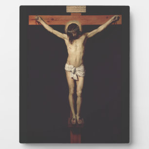 Christ Crucified by Diego Velazquez Plaque