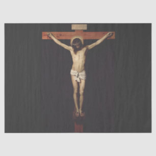 Christ Crucified by Diego Velazquez Tissue Paper