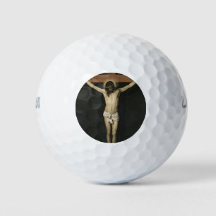 Christ Crucified on the Cross (Faith) (Velazquez) Golf Balls