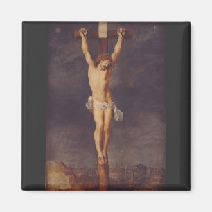 Christ dead on the cross by Peter Paul Rubens  Magnet