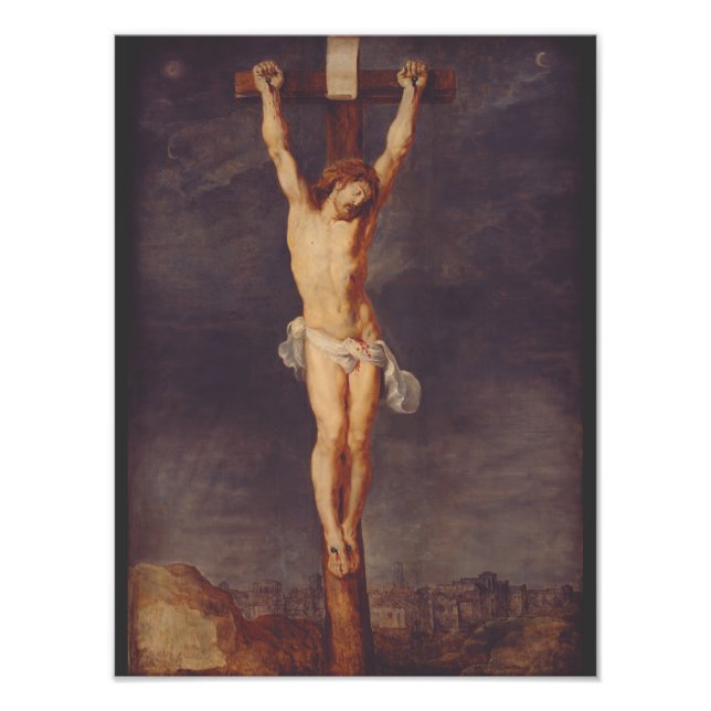 Christ dead on the cross by Peter Paul Rubens  Photo Print (Front)