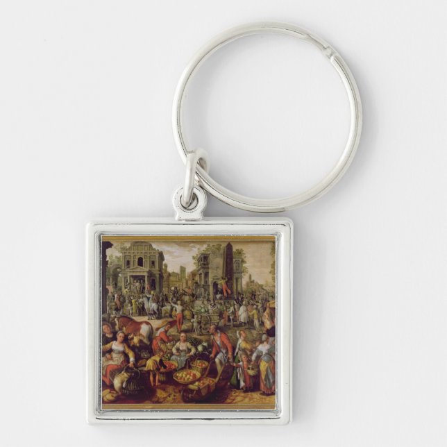 Christ displayed to the people key ring (Front)