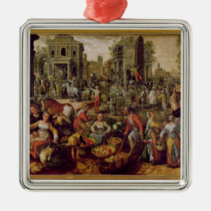 Christ displayed to the people metal tree decoration