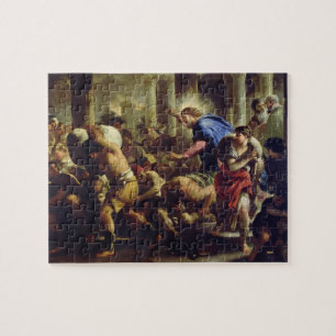 Christ Driving the Merchants from the Temple Jigsaw Puzzle