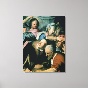 Christ Driving the Moneychangers Canvas Print
