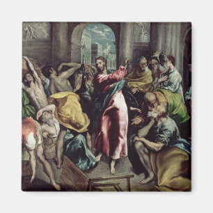 Christ Driving the Traders from the Temple Magnet