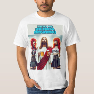 Christ Enjoying with Metal Friends T-Shirt