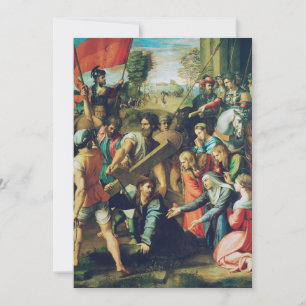 Christ Falling on the Way to Calvary Invitation