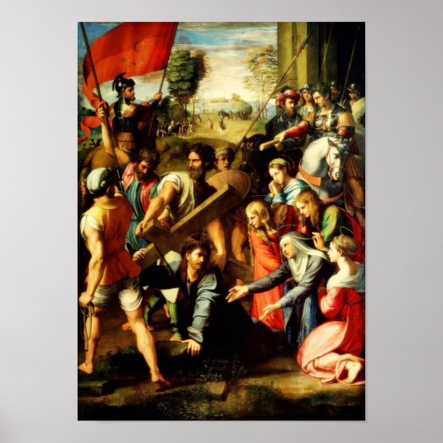 Christ Falling on the Way to Calvary Poster (Front)