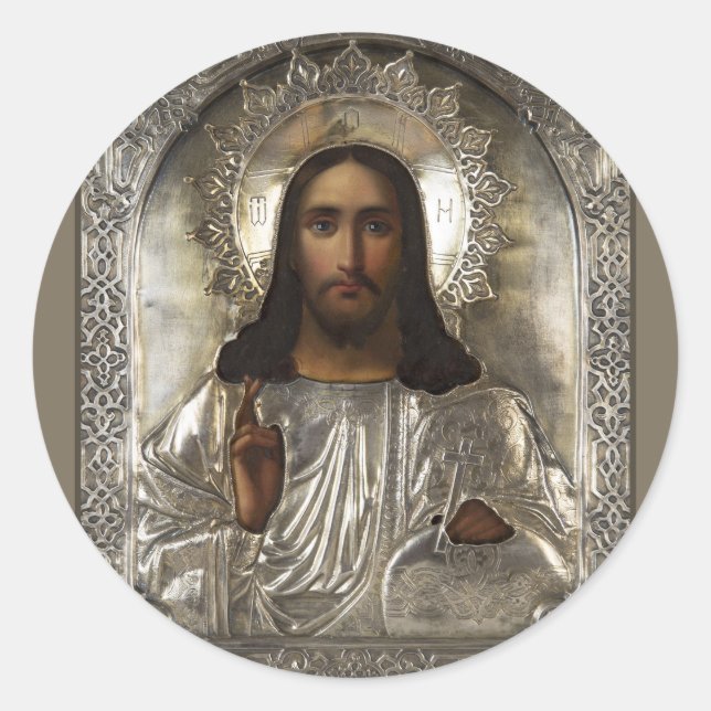 CHRIST Fine Art  Classic Round Sticker (Front)
