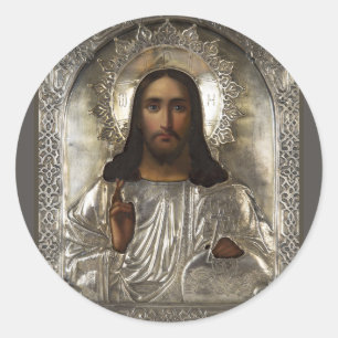 CHRIST Fine Art Classic Round Sticker