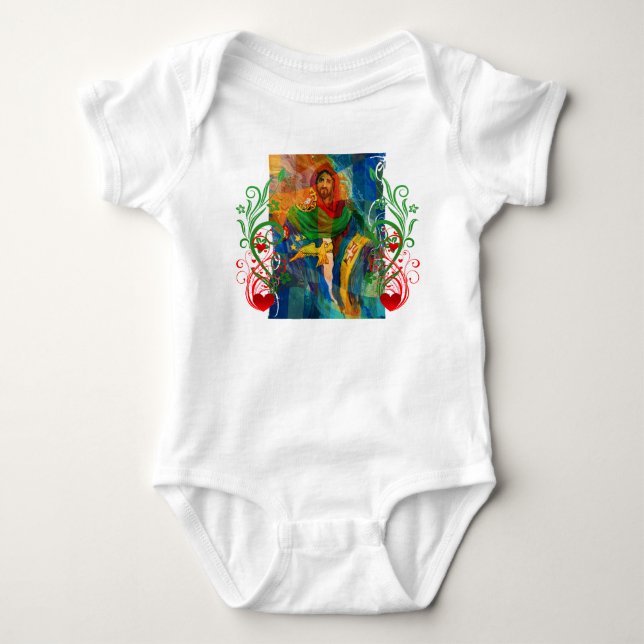Christ for the PortugueseT-Shirt Baby Bodysuit (Front)