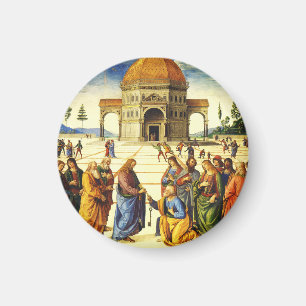 Christ Giving the Keys to Saint Peter Magnet