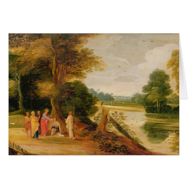 Christ Healing the Blind Man (Front Horizontal)