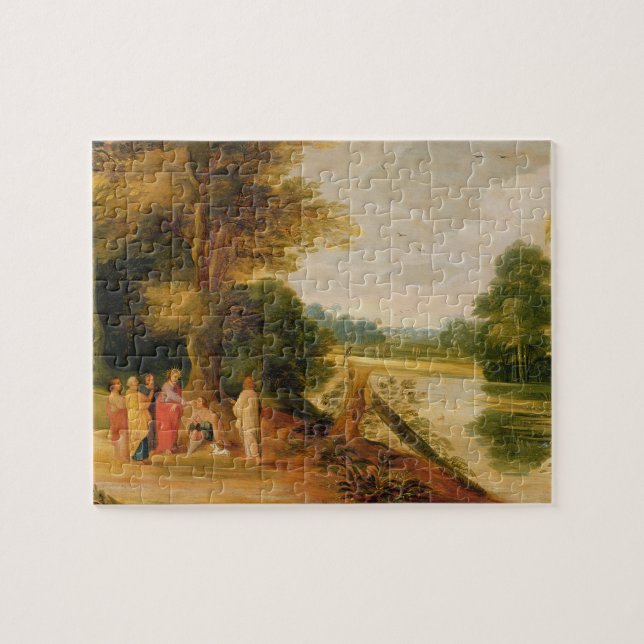 Christ Healing the Blind Man Jigsaw Puzzle (Horizontal)