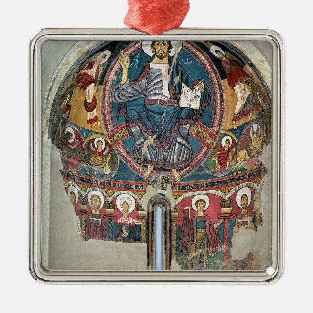 Christ in Glory 2 Metal Tree Decoration (Front)