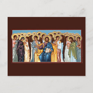 Christ in Glory Prayer Card