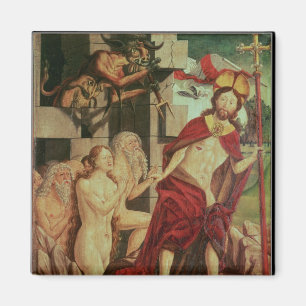 Christ in Hell Magnet