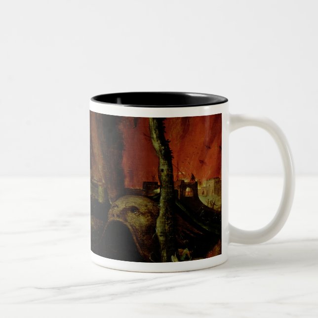Christ in Limbo 2 Two-Tone Coffee Mug (Right)