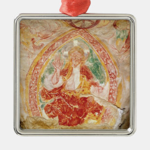 Christ in Majesty Metal Tree Decoration