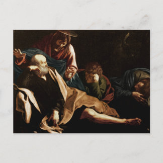 Christ in the Garden by Caravaggio Postcard
