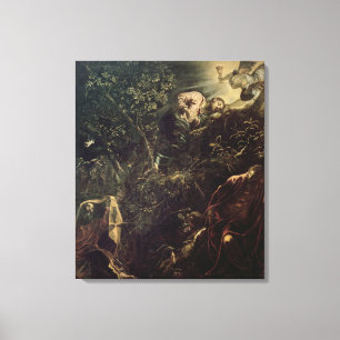 Christ in the Garden of Gethsemane 2 Canvas Print