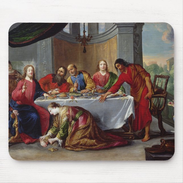 Christ in the House of Simon the Pharisee Mouse Pad (Front)
