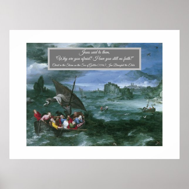 Christ in the Storm Poster (Front)