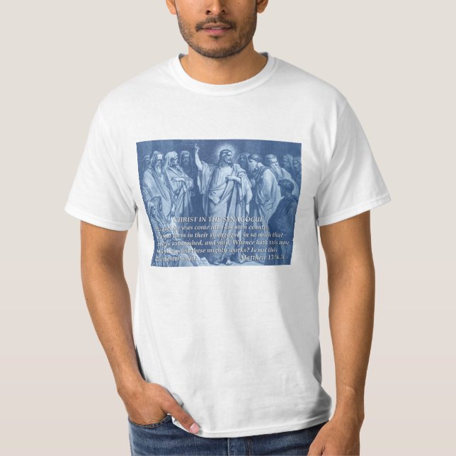 Christ in the Synagogue - Gustave Dore T-Shirt (Front)