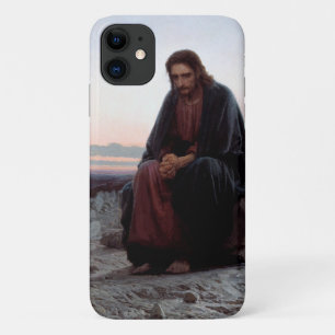 Christ in the Wilderness, Ivan Kramskoi Case-Mate iPhone Case