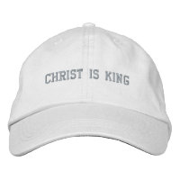 Christ Is King with cross