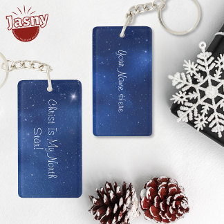 Christ Is My North Star Key Ring