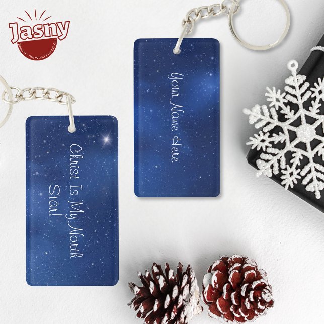Christ Is My North Star Key Ring (Creator Uploaded)
