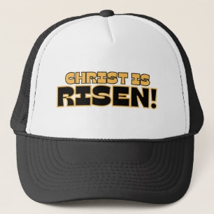 Christ Is Risen Believers Inspirational Christian Trucker Hat