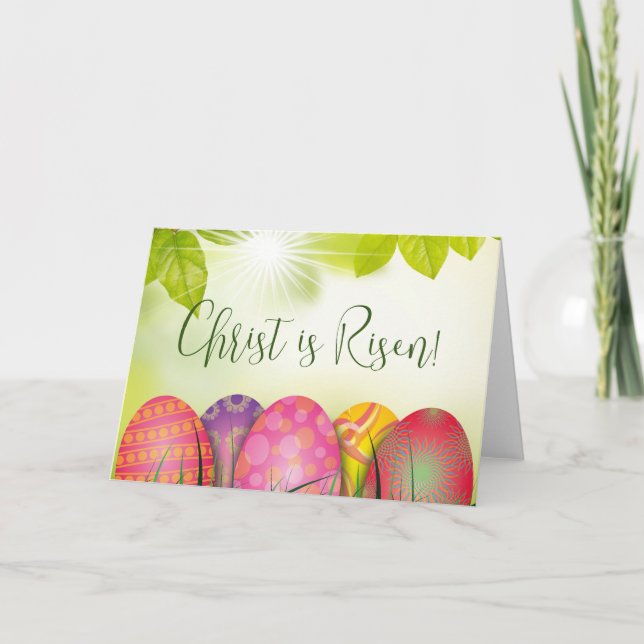 Christ is Risen! Easter Card (Front)