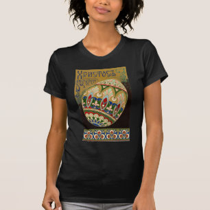 Christ Is Risen! Fine Vintage Russian Easter Egg T-Shirt