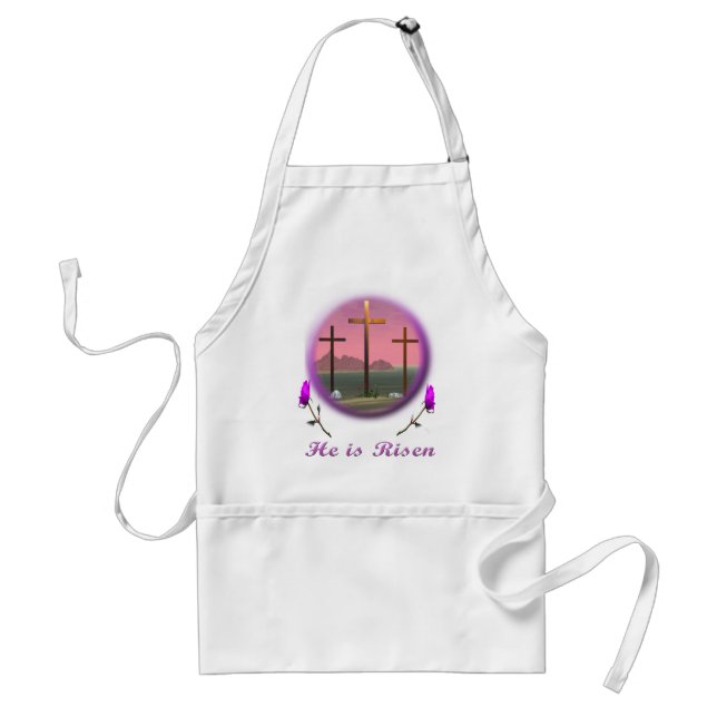 Christ is Risen  Standard Apron (Front)