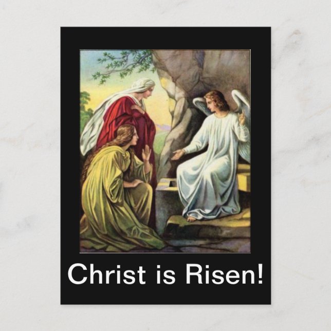 Christ is Risen, Surely He Is Risen! Postcard (Front)