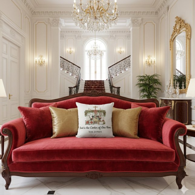 Christ is the Center Christmas  Cushion (Creator Uploaded)