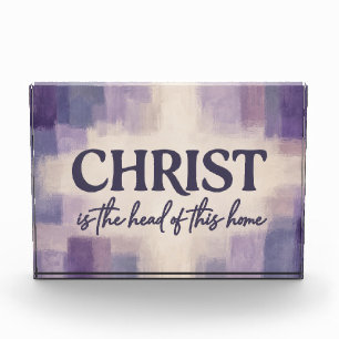 CHRIST Is the Head of This Home Christian Photo Block