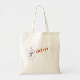 Christ is the Key Budget Tote Bag