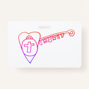 Christ is the Key  ID Badge