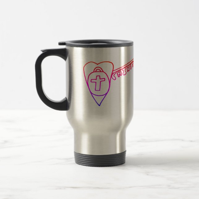 Christ is the Key Travel Mug (Left)