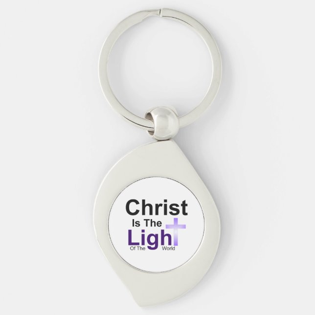 Christ Is The Light  Key Ring (Front)